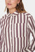 Saint Tropez Lieke Shirt- Decadent Chocolate Ice Stripe