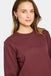 Saint Tropez LyonaSZ Sweatshirt - Decadent Chocolate