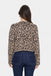 Saint Tropez LydiaSZ Cardigan- Black Leopard Jacquard