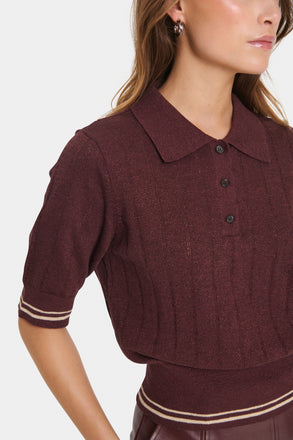 Saint Tropez Leslie Pullover- Decadent Chocolate