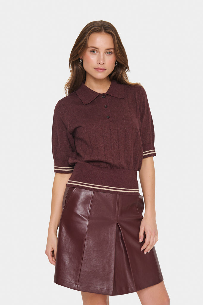 Saint Tropez Leslie Pullover- Decadent Chocolate