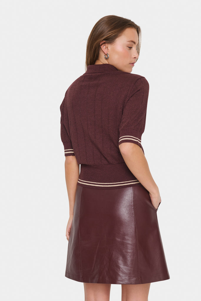 Saint Tropez Leslie Pullover- Decadent Chocolate