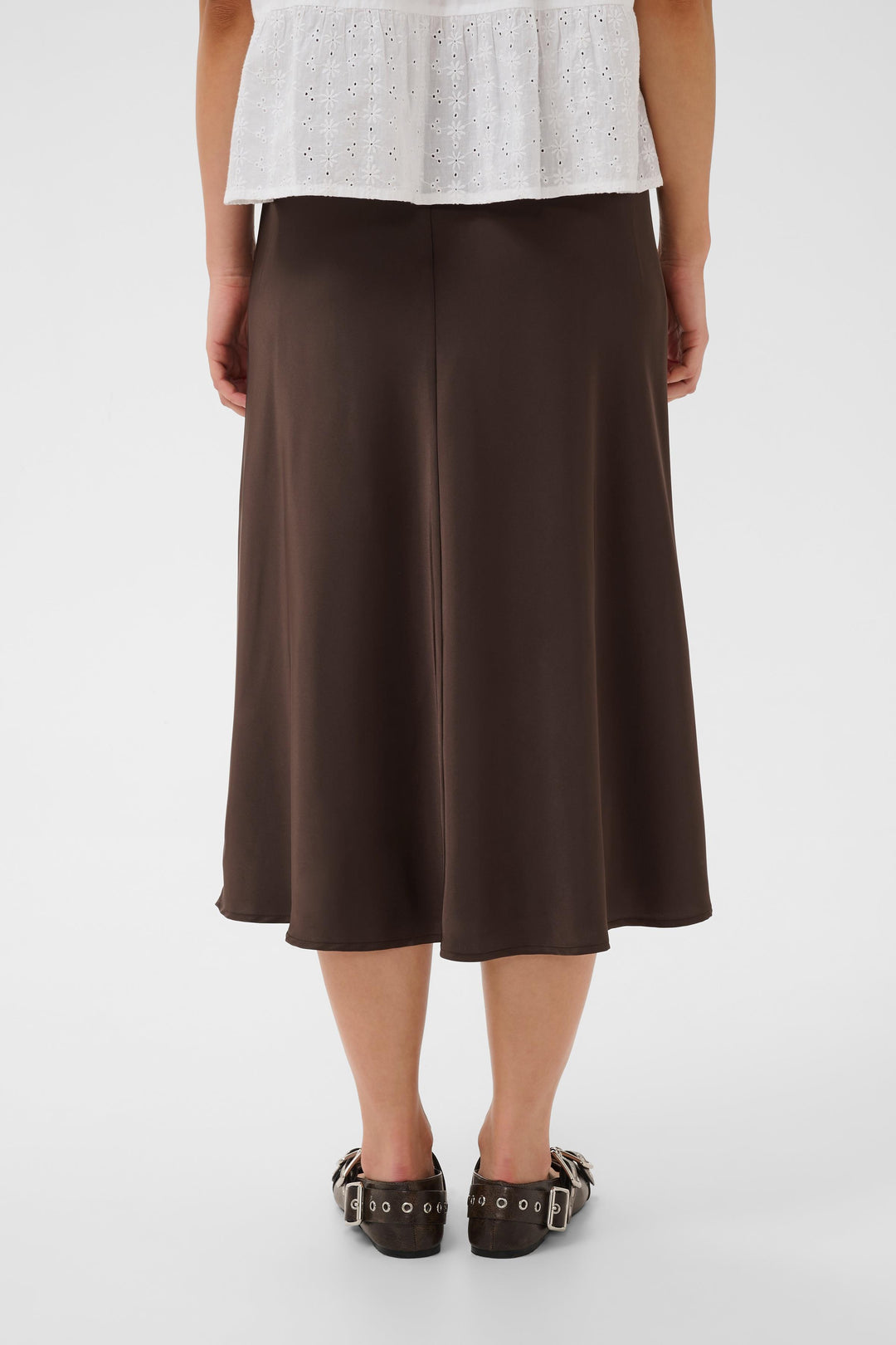 Saint Tropez LodisaSZ Skirt- Chocolate Brown