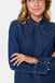 Saint Tropez MartheSZ Shirt - Medium Denim Blue