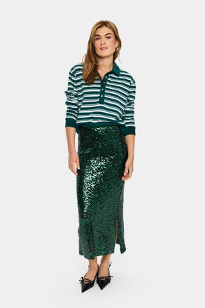 Saint Tropez Myra Skirt - June Bug Green