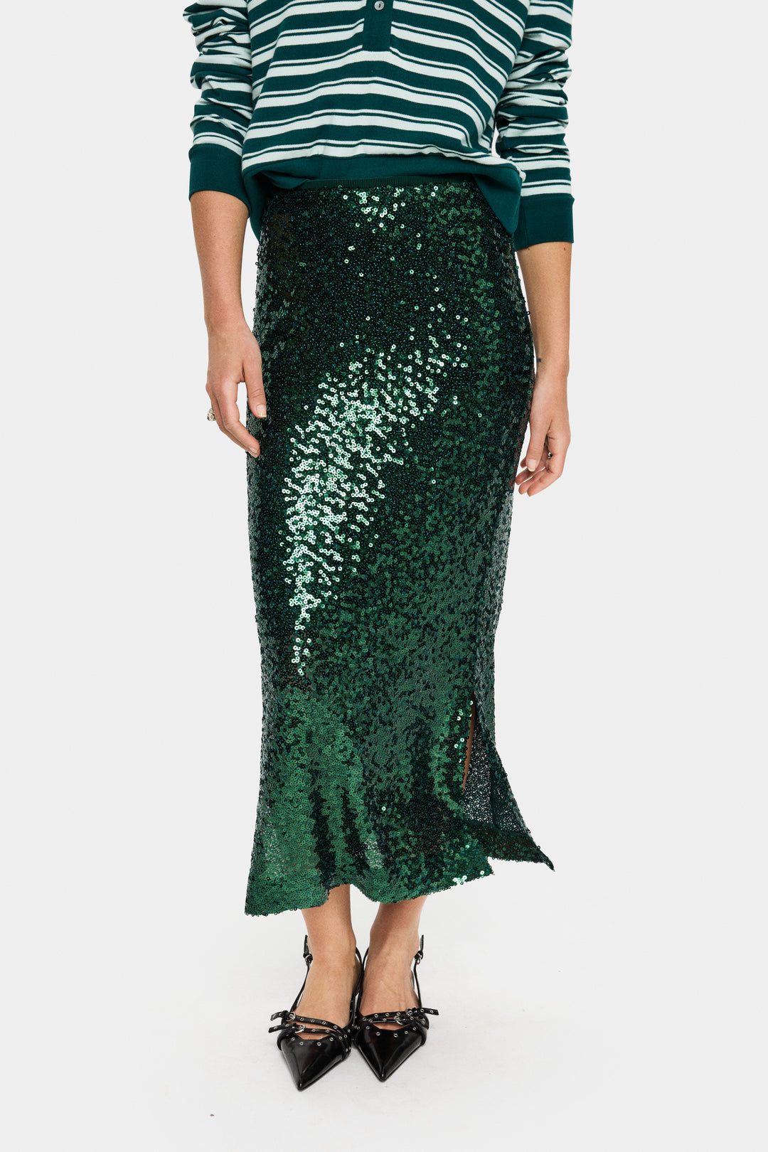Saint Tropez Myra Skirt - June Bug Green