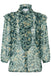 Saint Tropez Maxine Blouse -Pine Autumn Floral