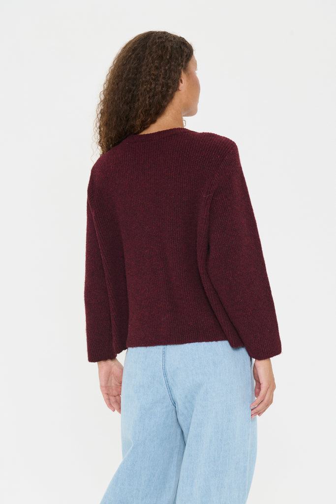 Saint Tropez MaleenSZ Cardigan - Fudge