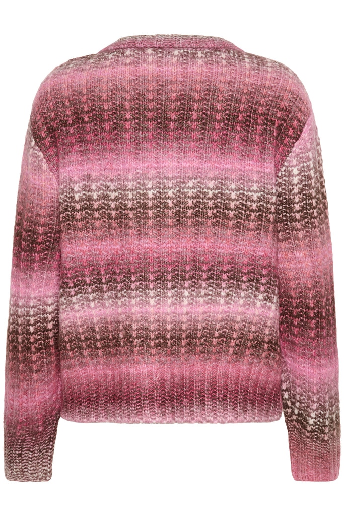Saint Tropez MirabelSZ Pullover - Pink Peacock Melange