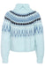 Saint Tropez Roll Neck Pullover- Starlight Blue Megna