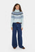 Saint Tropez Roll Neck Pullover- Starlight Blue Megna