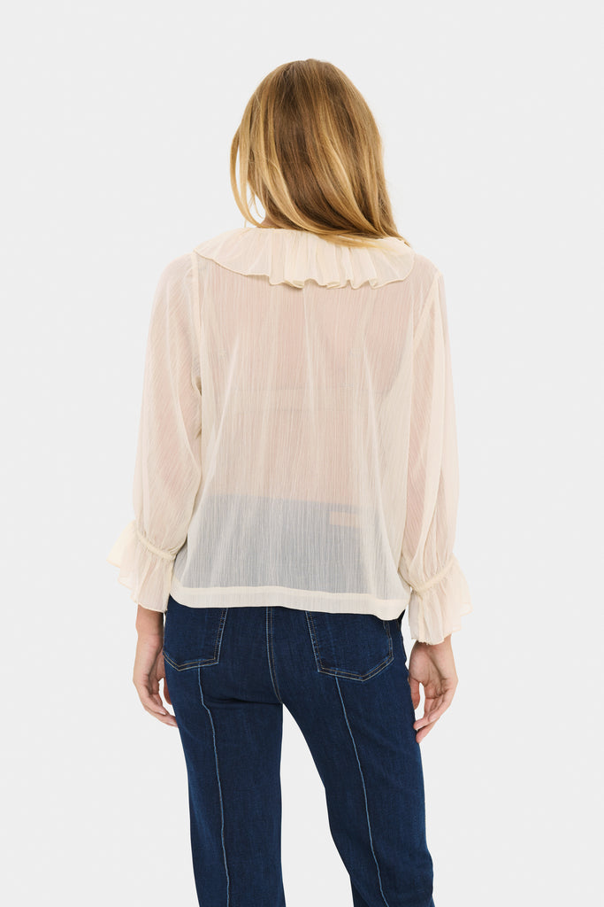 Saint Tropez Nanette Blouse - Seedpearl