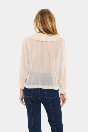 Saint Tropez Nanette Blouse - Seedpearl