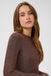 Saint Tropez Noria Long Sleeve Blouse - Dark Oak