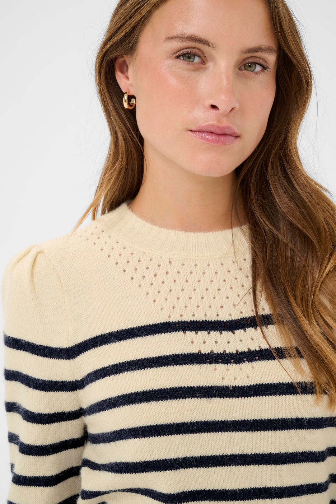 Saint Tropez OlenaSZ Pullover- Seedpearl