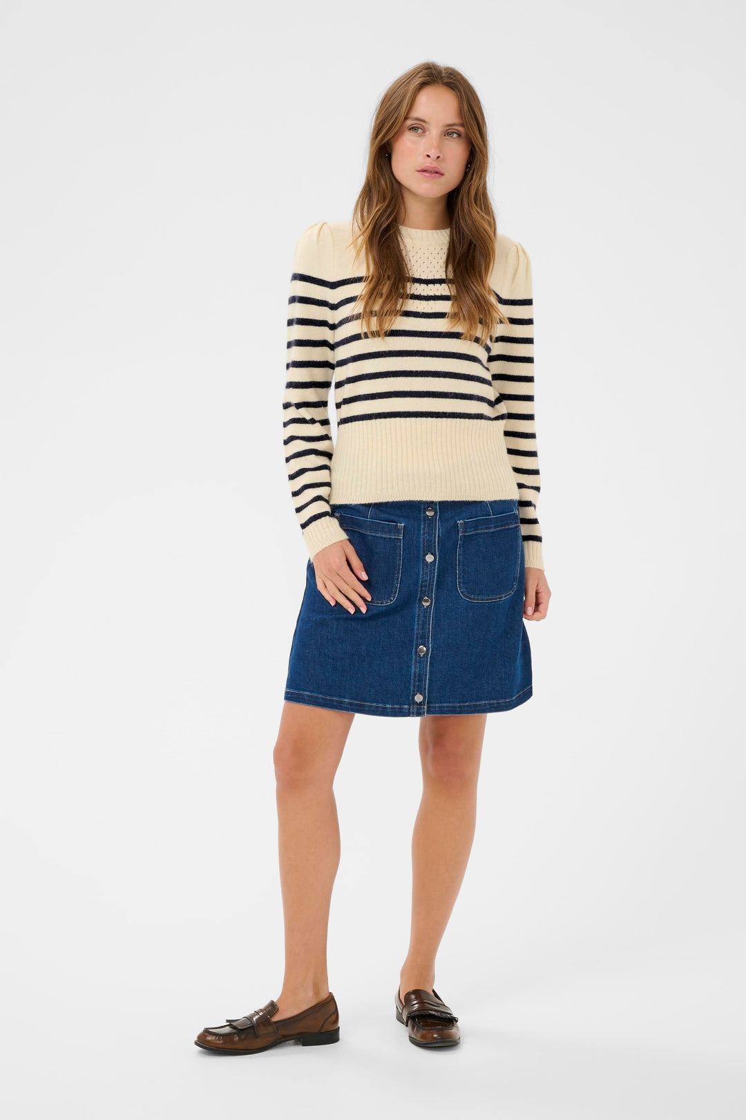 Saint Tropez OlenaSZ Pullover- Seedpearl