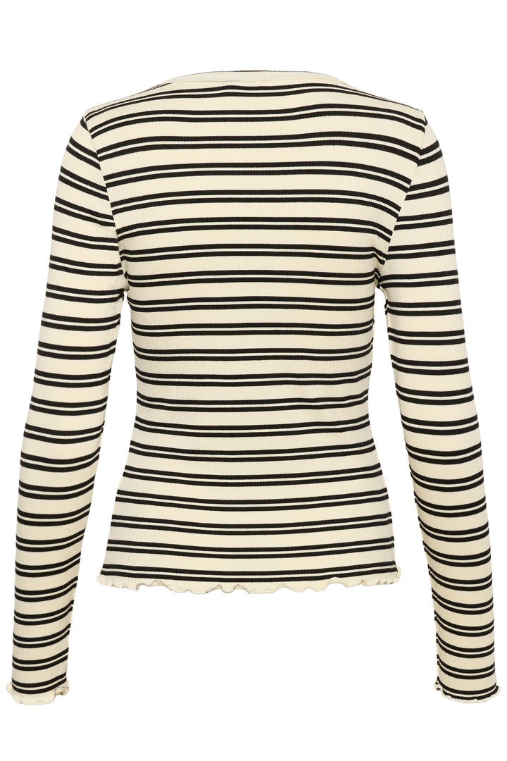 Saint Tropez OlaliaSZ Blouse – Ice Black Stripe