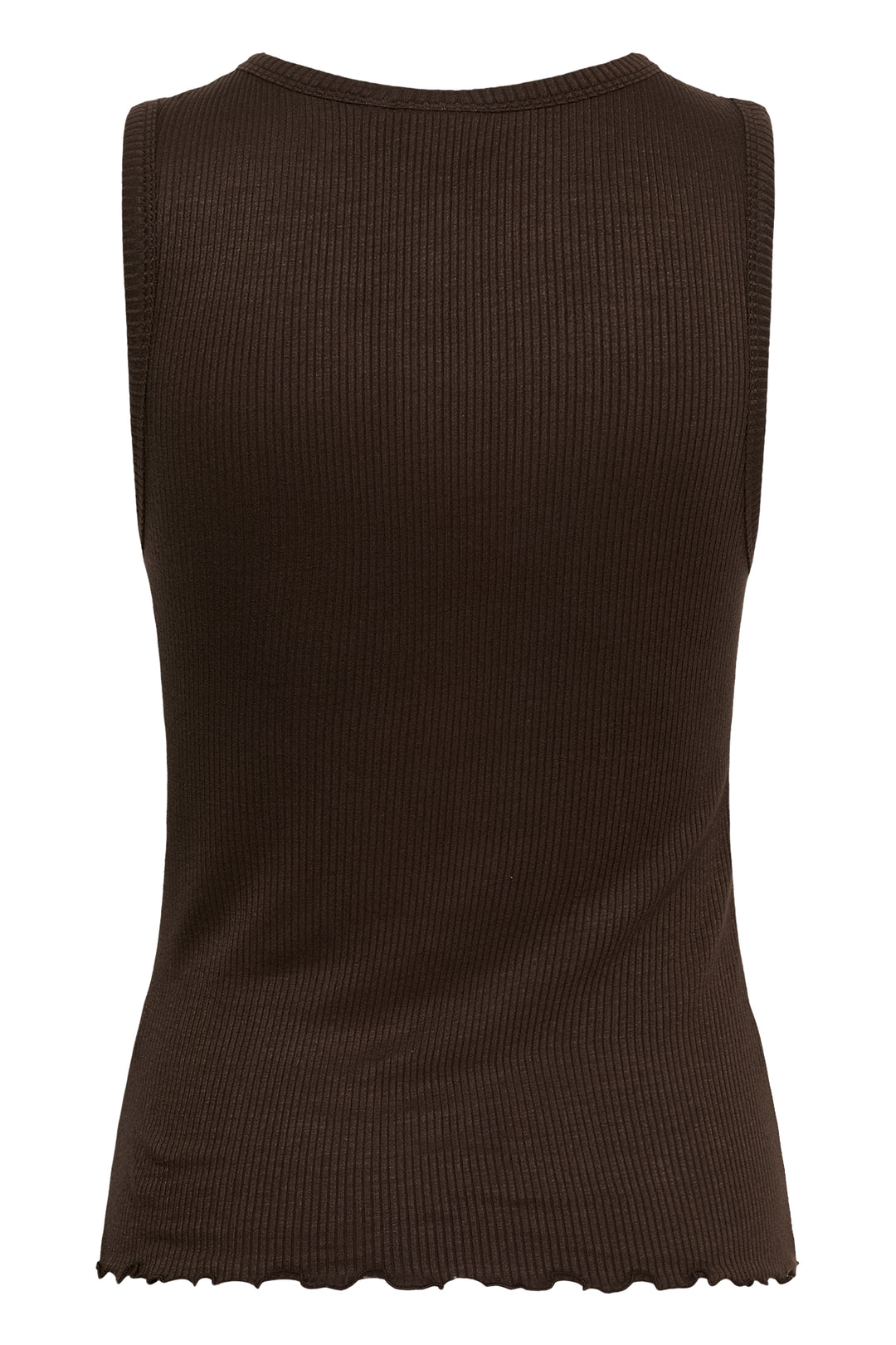 Saint Tropez Olaila Tank Top- Chocolate Brown
