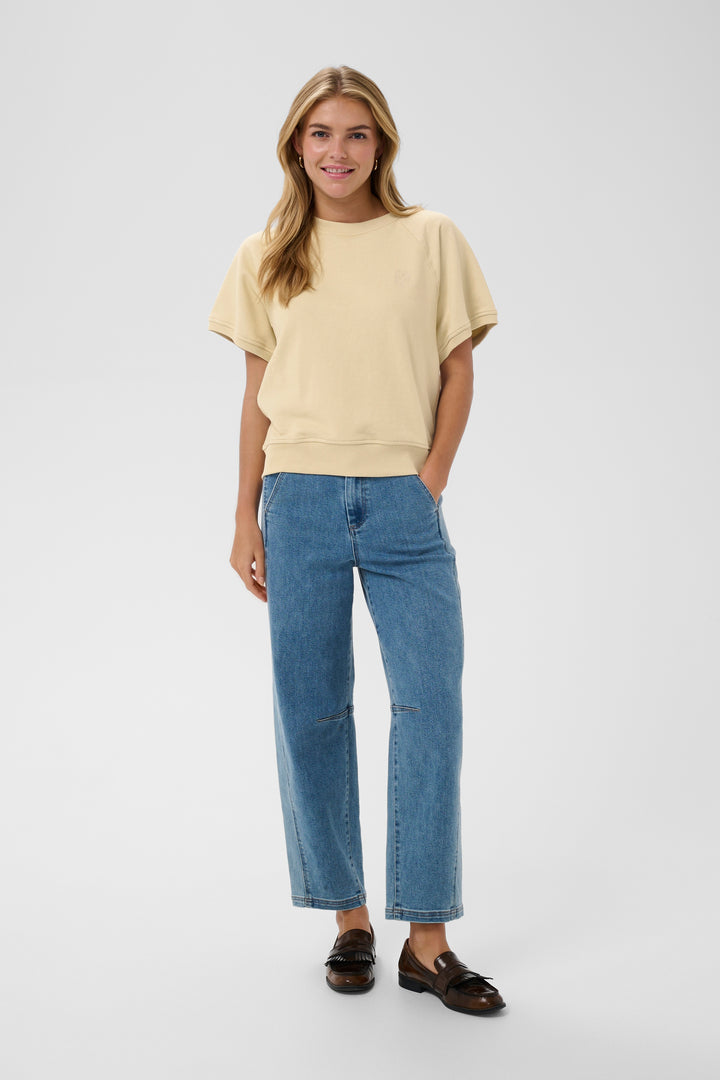 Saint Tropez Paulette Sweatshirt - Brown Rice