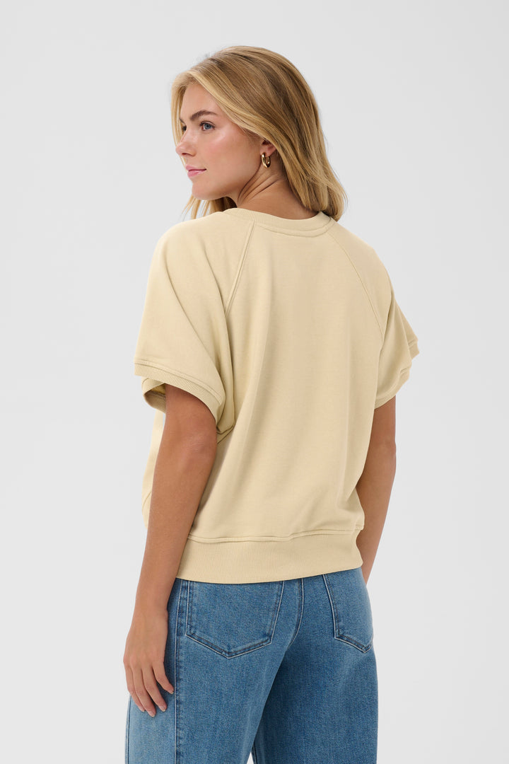 Saint Tropez Paulette Sweatshirt - Brown Rice