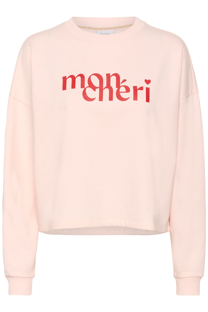 Saint Tropez PegrinaSZ Sweatshirt- Barely Pink