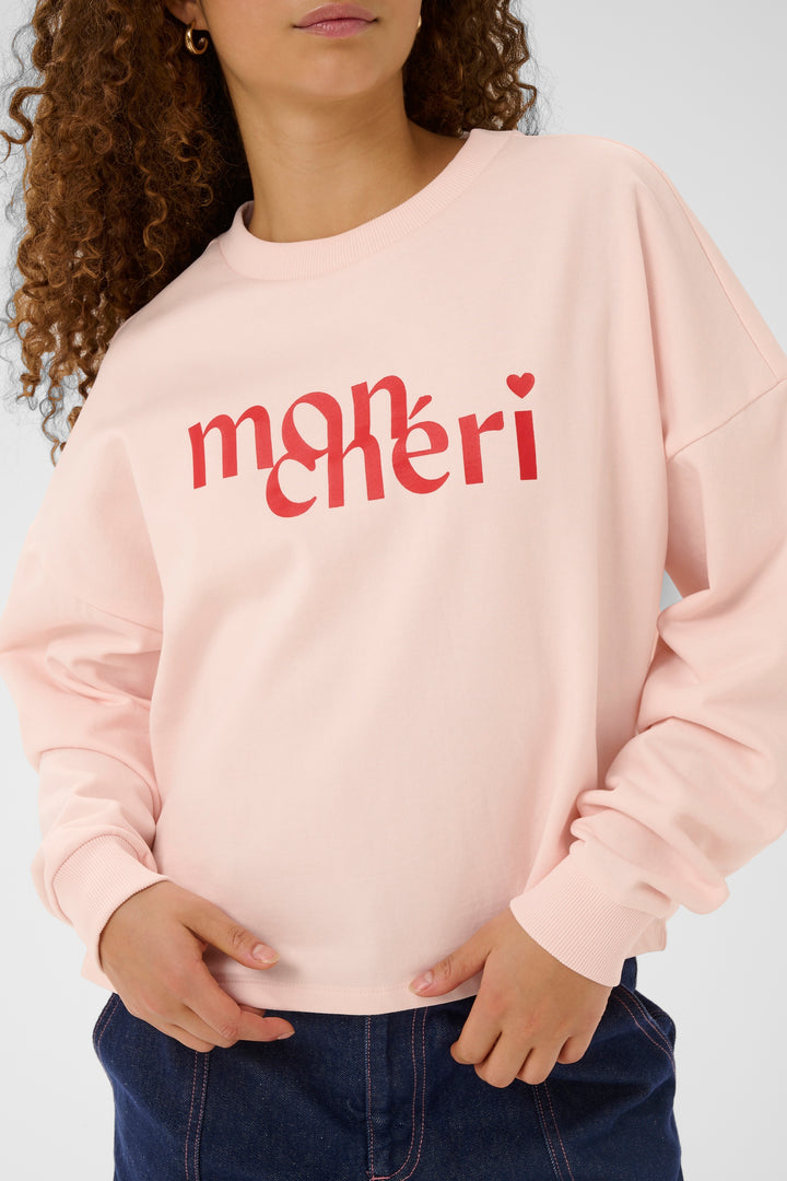 Saint Tropez PegrinaSZ Sweatshirt- Barely Pink