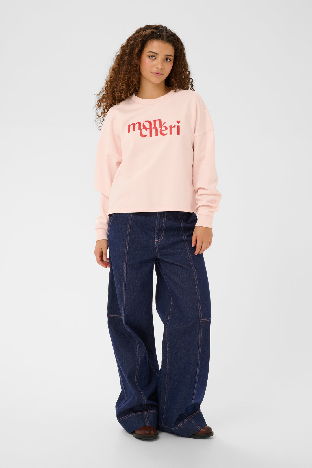 Saint Tropez PegrinaSZ Sweatshirt- Barely Pink