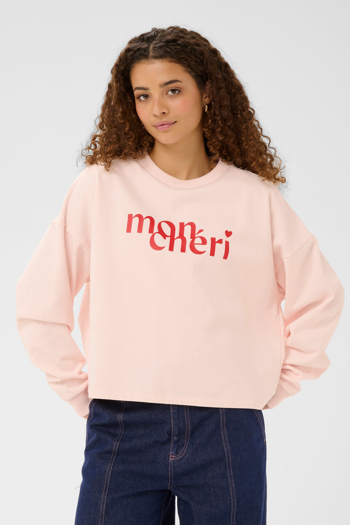 Saint Tropez PegrinaSZ Sweatshirt- Barely Pink