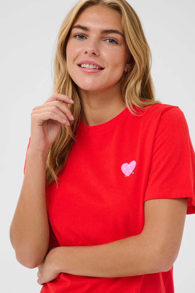 Saint Tropez PextanSZ T-shirt - Fiery Red