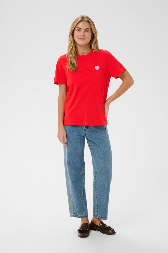 Saint Tropez PextanSZ T-shirt - Fiery Red