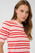 Saint Tropez Pila Pullover- Pink Multi Stripe
