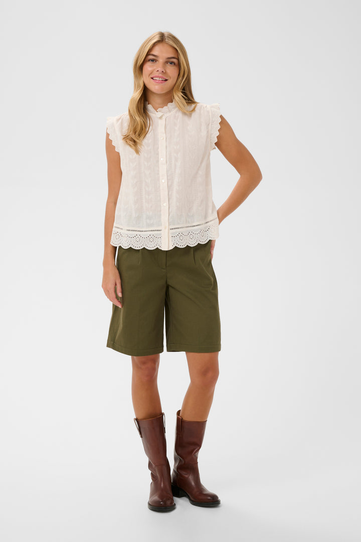 Saint Tropez Rowyn Shirt- Ice
