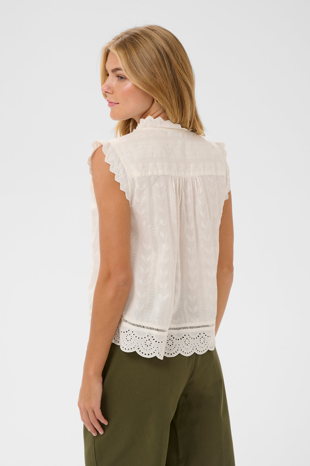 Saint Tropez Rowyn Shirt- Ice