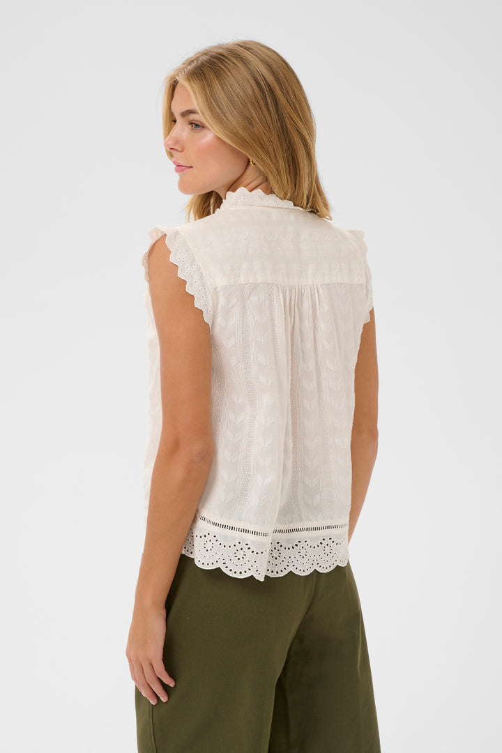 Saint Tropez Rowyn Shirt- Ice