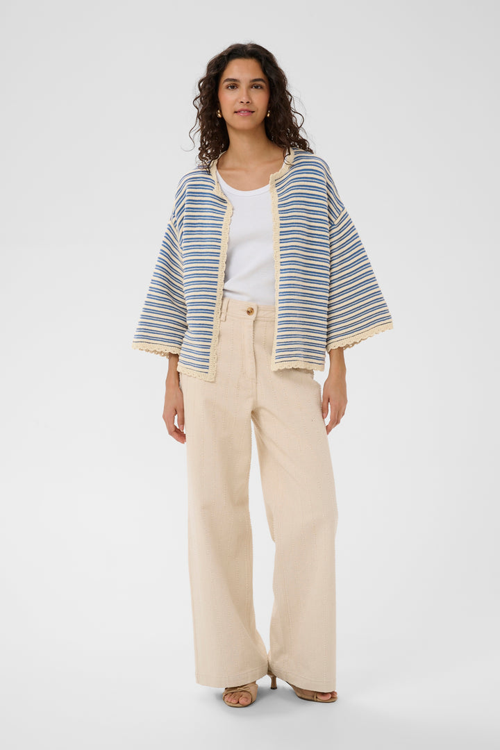 Saint Tropez Riley Cardigan- Vallarta Turtledove