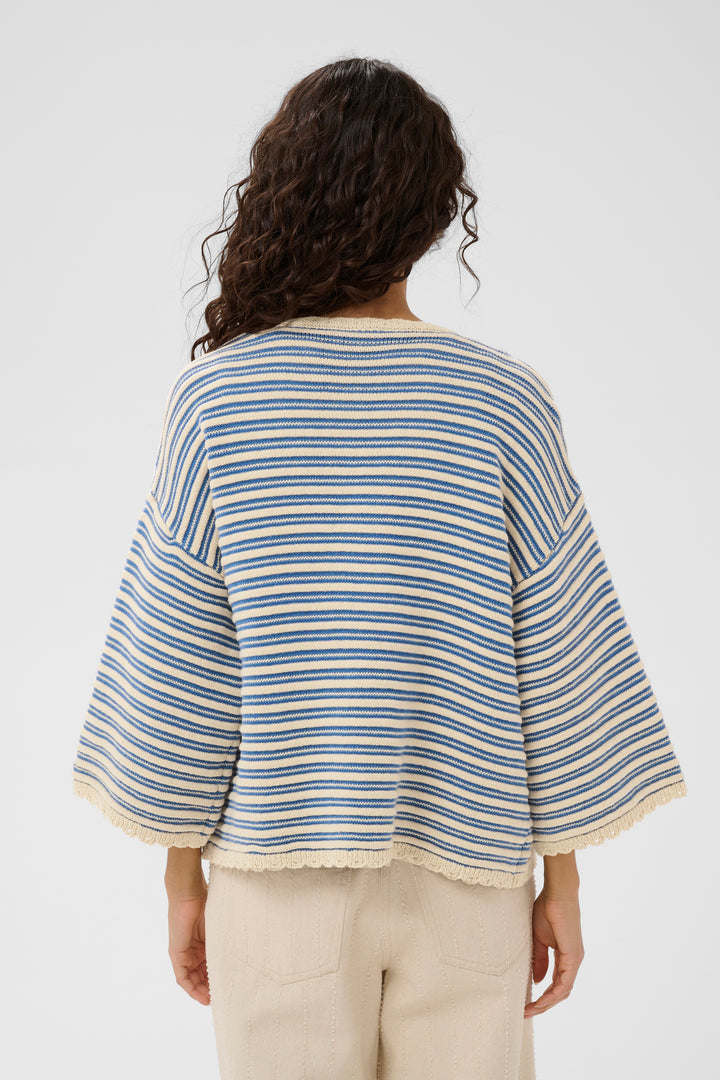 Saint Tropez Riley Cardigan- Vallarta Turtledove