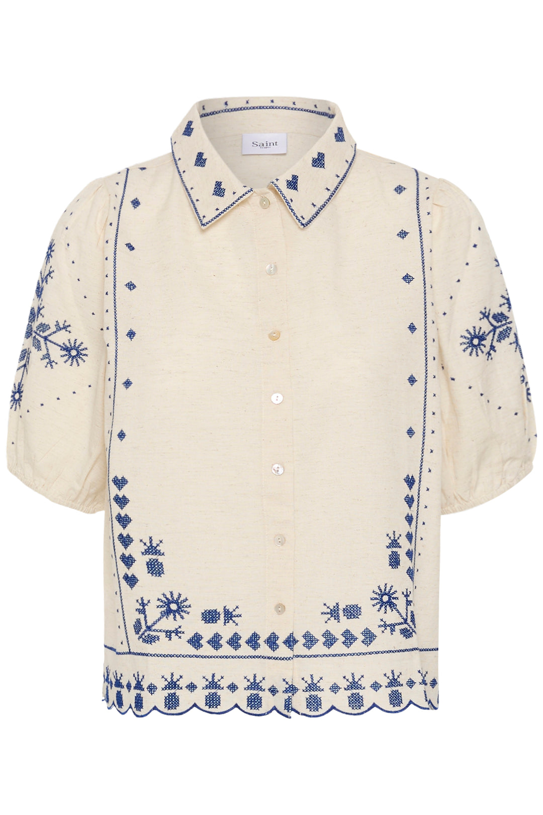 Saint Tropez Romelle SZ Shirt- Turtledove