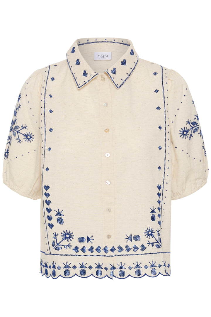 Saint Tropez Romelle SZ Shirt- Turtledove