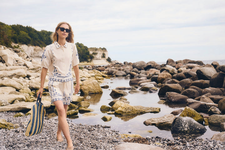 Saint Tropez Romelle Shorts- Turtle Dove