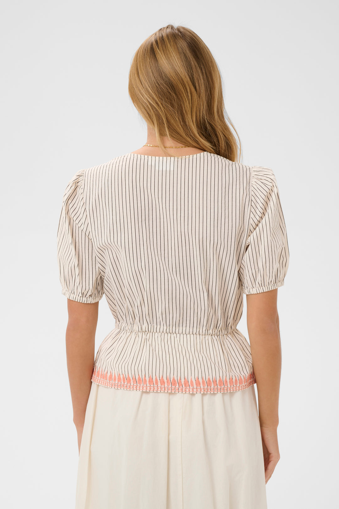 Saint Tropez Revelina Blouse- Turtledove