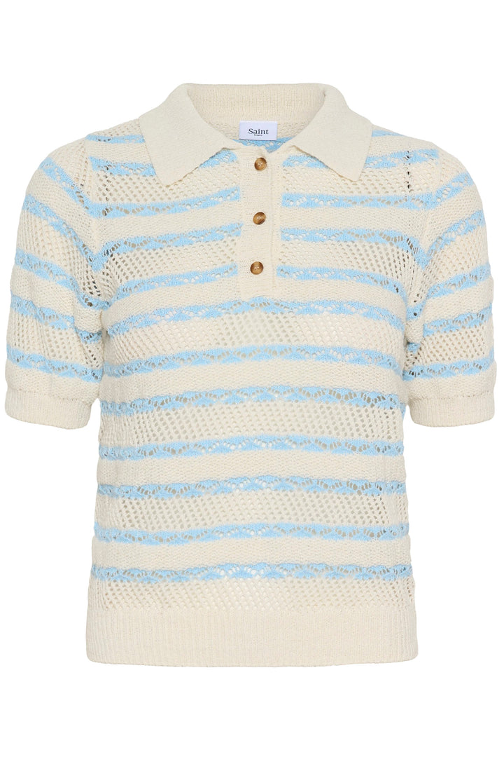 Saint Tropez RosettaSZ Pullover – Cerulean
