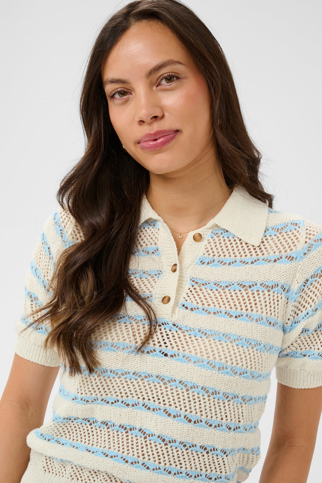 Saint Tropez RosettaSZ Pullover – Cerulean