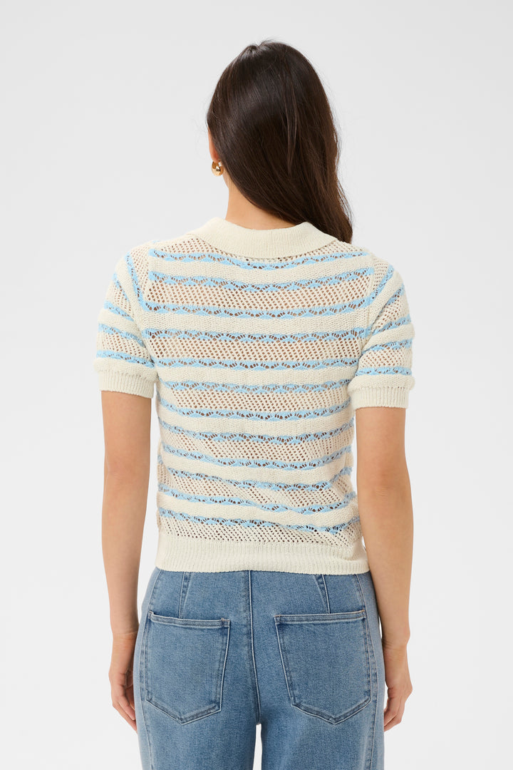 Saint Tropez RosettaSZ Pullover – Cerulean