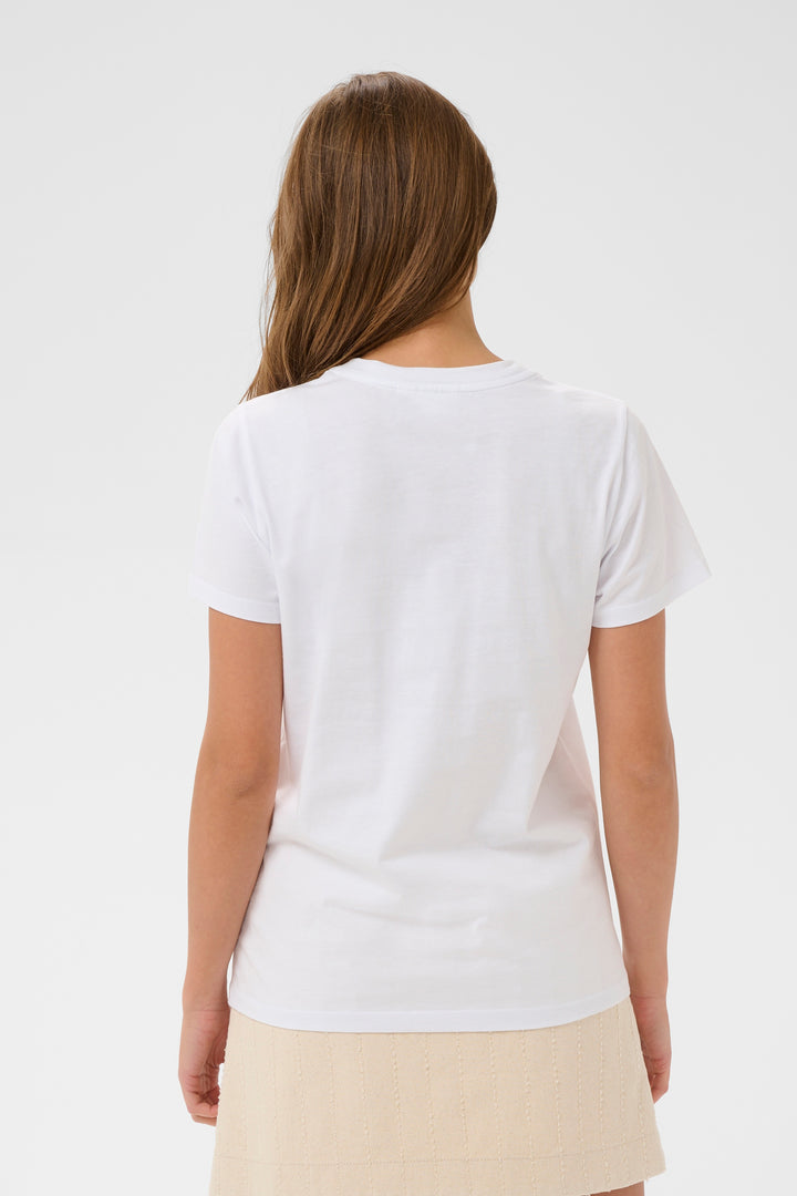Saint Tropez ReannaSZ T‑shirt – Bright White