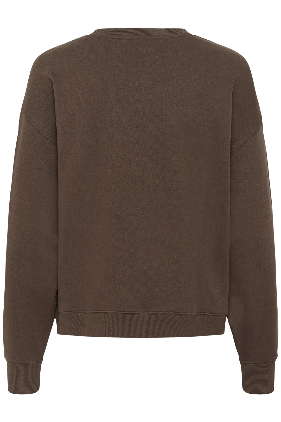 Saint Tropez SuzieSZ Sweatshirt- Chocolate Brown