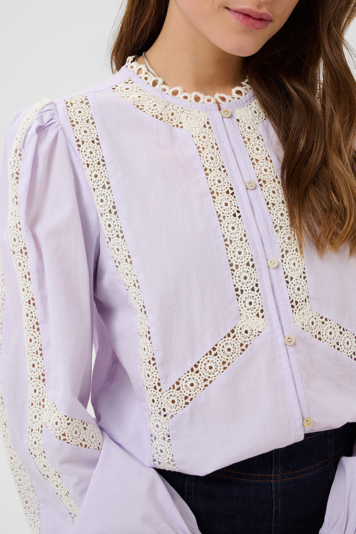 Saint Tropez SimenaSZ Shirt- Misty Lilac