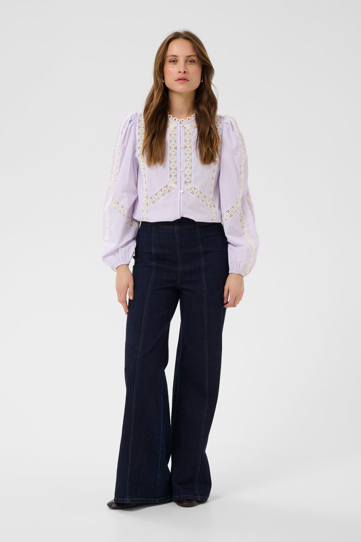 Saint Tropez SimenaSZ Shirt- Misty Lilac