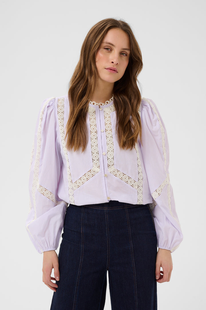 Saint Tropez SimenaSZ Shirt- Misty Lilac