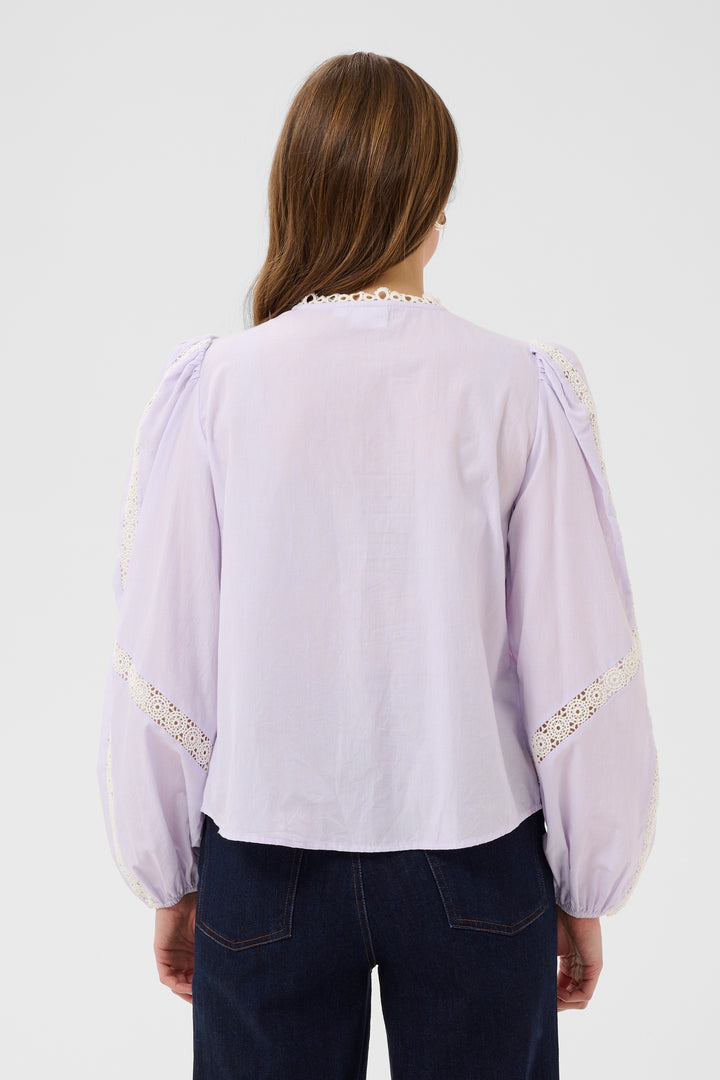 Saint Tropez SimenaSZ Shirt- Misty Lilac