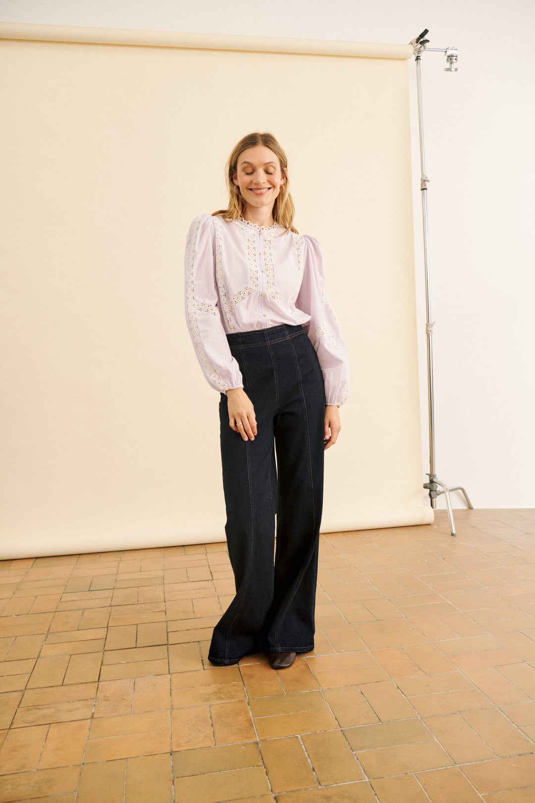Saint Tropez SimenaSZ Shirt- Misty Lilac